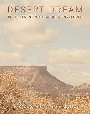 Desert Dream Notes: 20 Different Notecards and Envelopes