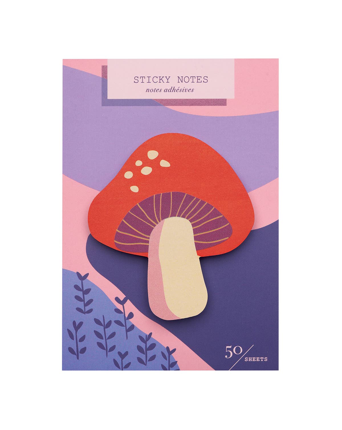 Mushroom Die Cut Sticky Notes