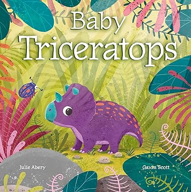 Baby Triceratops Book