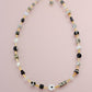 Black and White Beaded Necklace