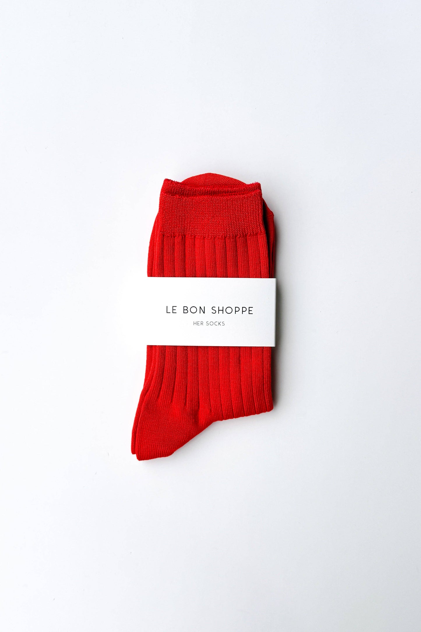 Her Combed Cotton Rib Socks