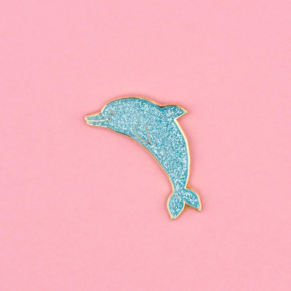 Dolphin Enamel Pin