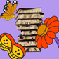 Peanut Butter-fly Truffle Bar