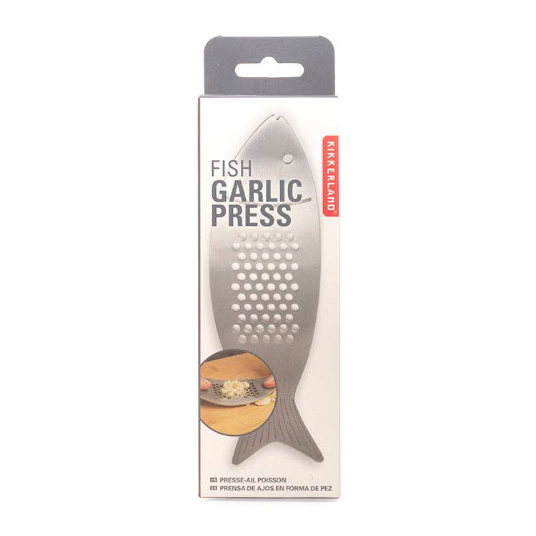 Fish Garlic Press