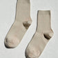 Her Socks - Mercerized Combed Cotton Rib