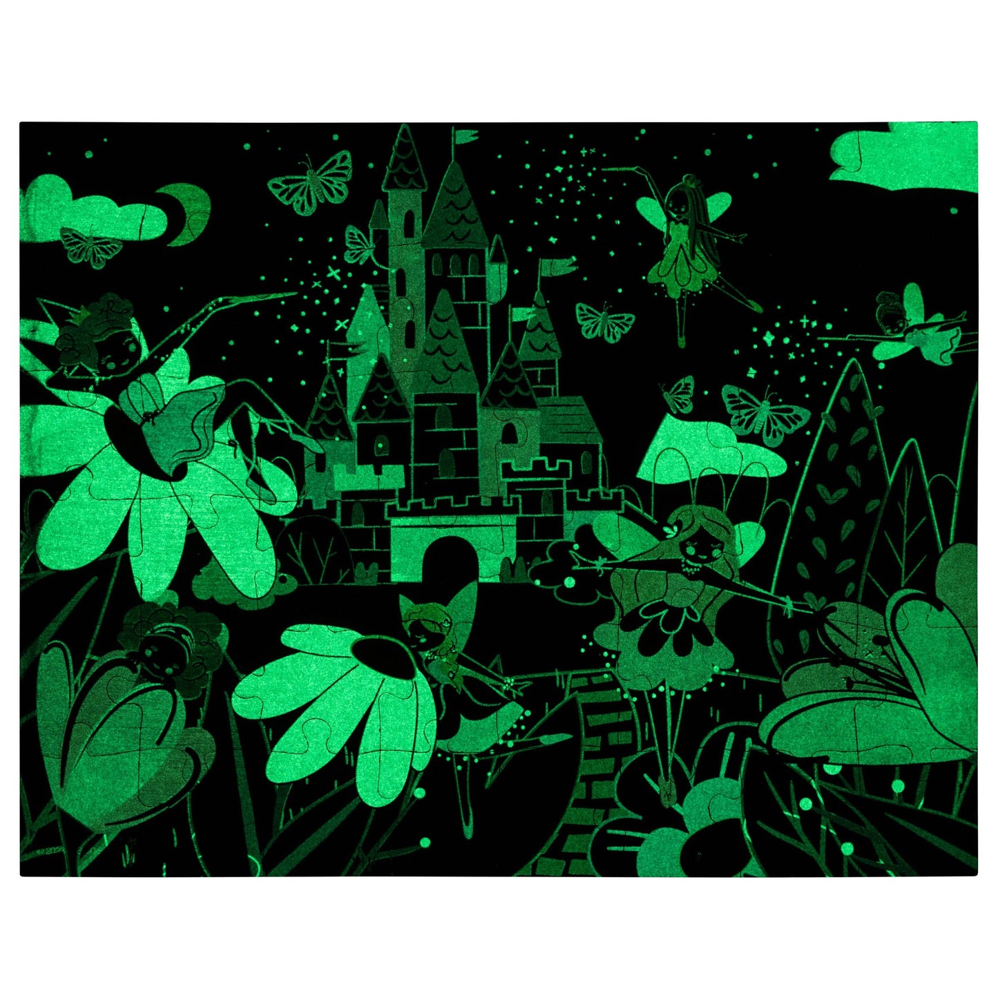 Glow In The Dark Puzzle: Forest Bugs