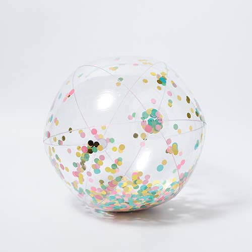 Inflatable Beach Ball Confetti Multi