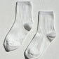 Her Combed Cotton Rib Socks