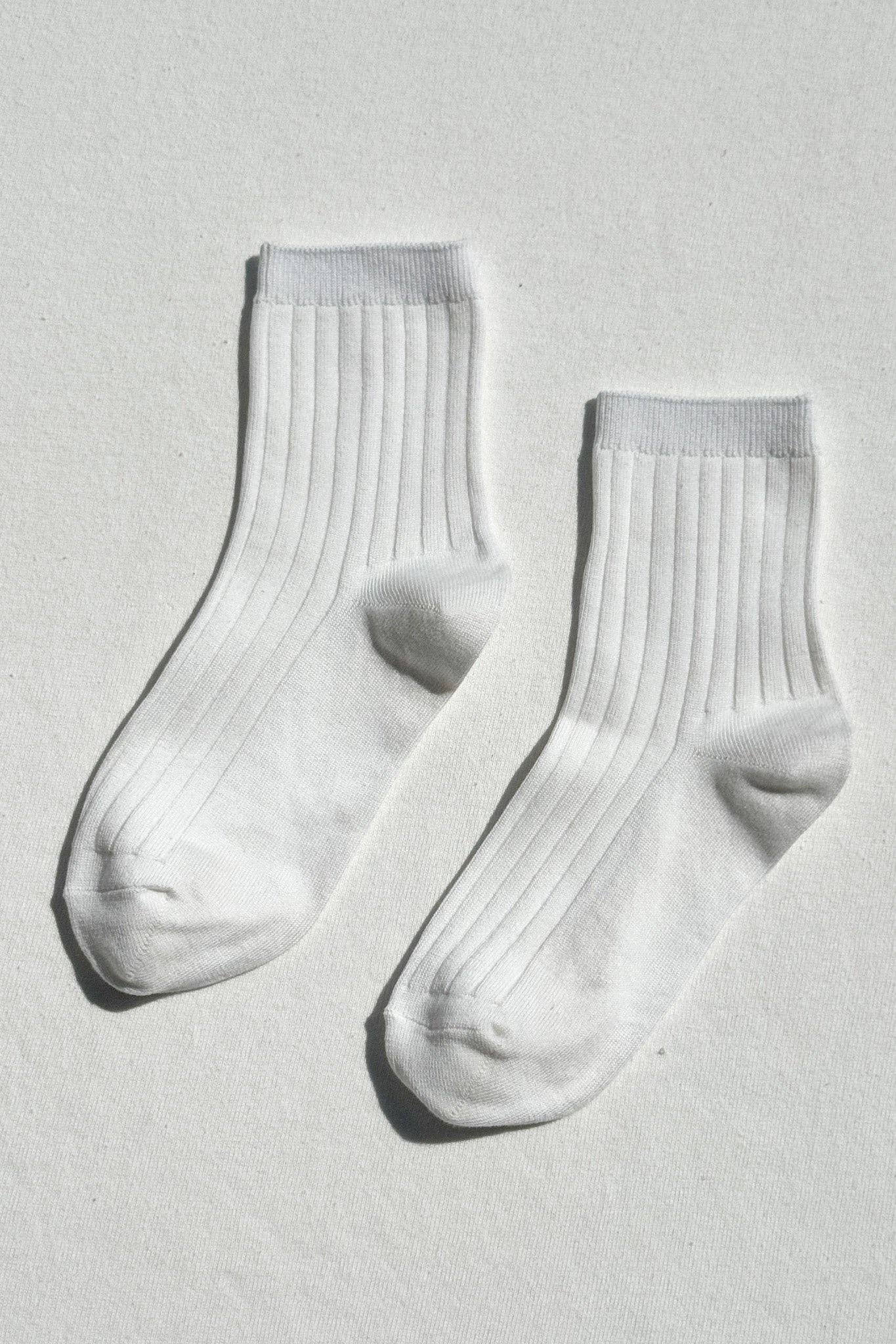 Her Combed Cotton Rib Socks