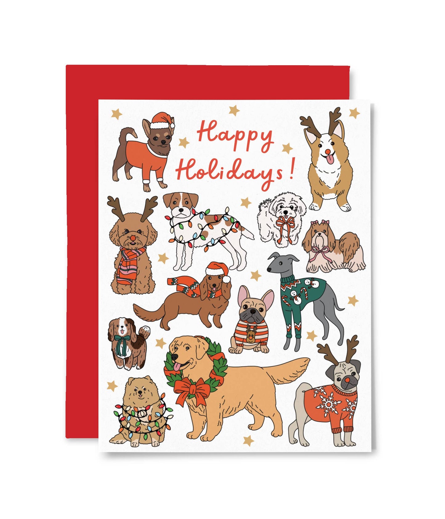 Holiday Dogs Boxed Notes