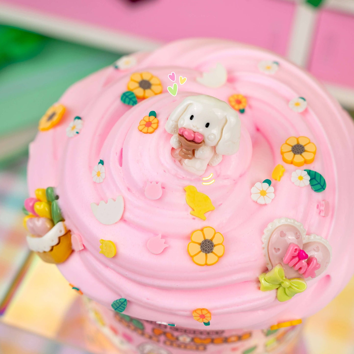 Spring Flowers Butter Signature Dome™ Slime
