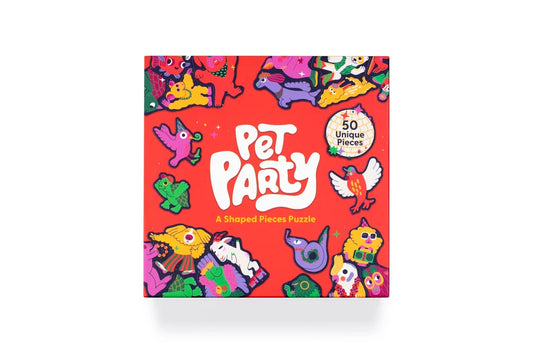 Pet Party: A Shaped Pieces Puzzle