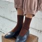 Her Socks - Mercerized Combed Cotton Rib
