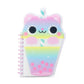 Ombre Bubble Tea Boba Cat A5 Notebook