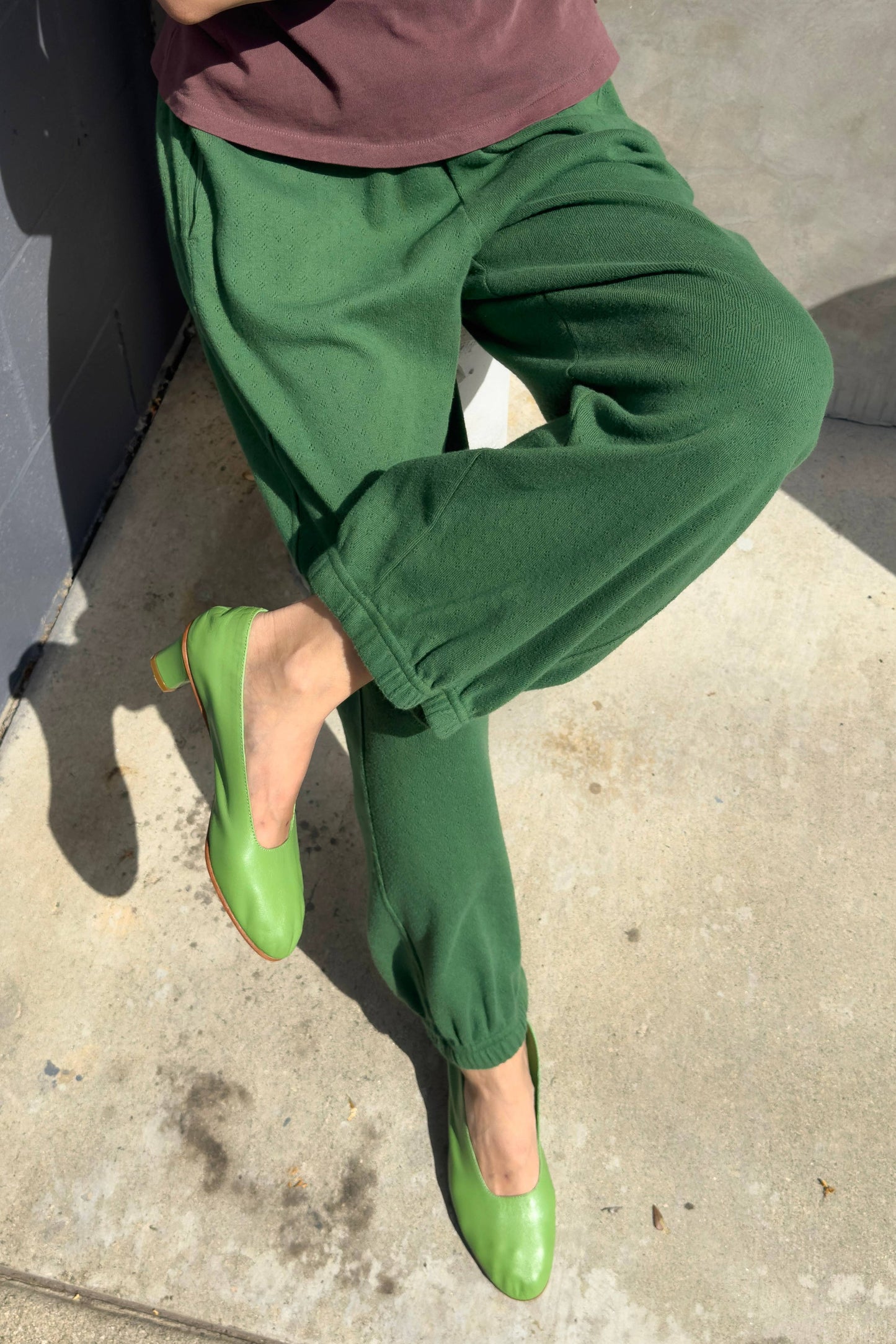 Pointelle Balloon Pants