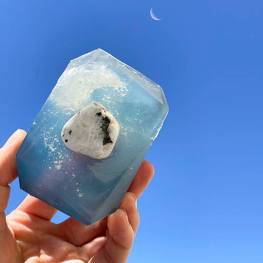 Moon Water Crystal Infused Bar Soap