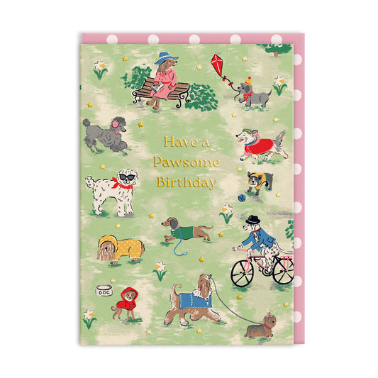 Cath Kidston Park Dogs Birthday Card (11500)