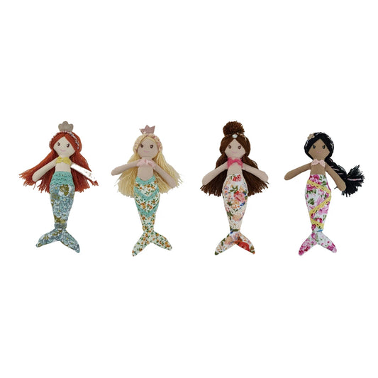 Fabric Mermaid Dolls