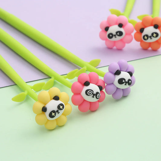 Panda Flower Gel Pen