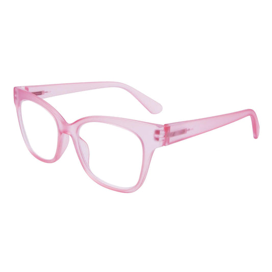 Kat Translucent Pink Glasses