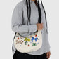 Medium Nylon Crescent Bag