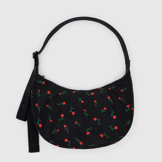 Medium Nylon Crescent Bag