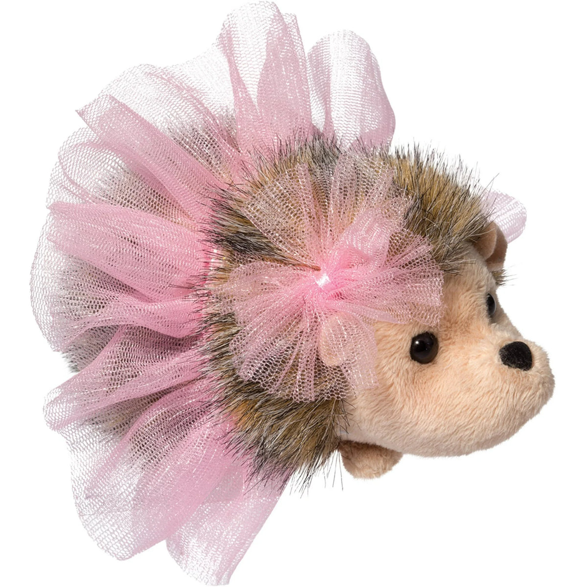 Pink Swirl Hedgehog in Tutu