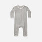 Lagoon Stripe Ribbed Baby Jumpsuit