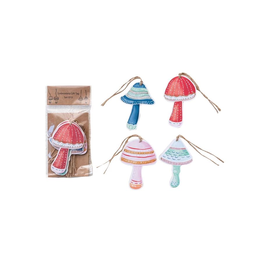 Mushroom Gift Tags