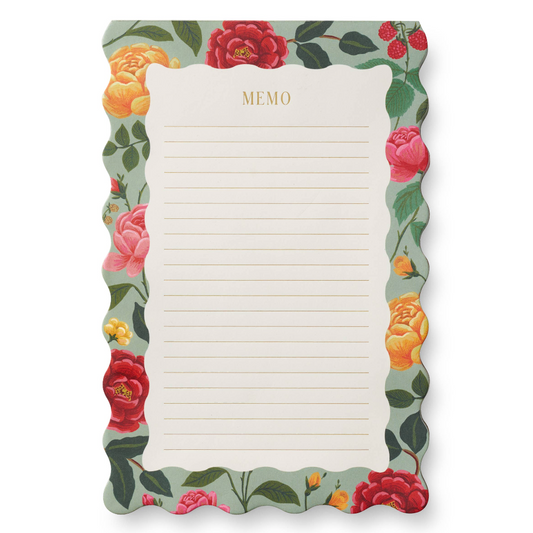 Roses Memo Notepad