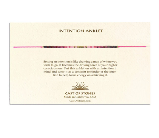 Intention Anklets