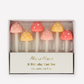 Mushroom Birthday Candles