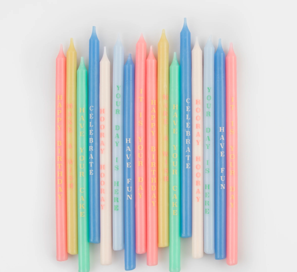 Birthday Phrases Candles