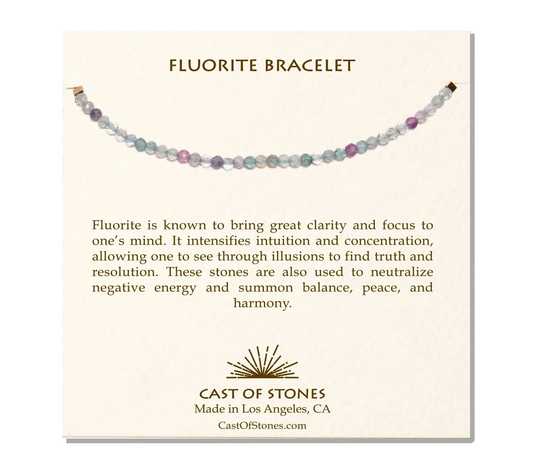Fluorite Bracelet
