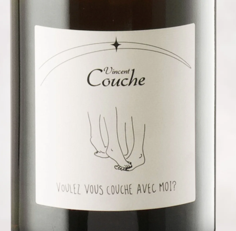 CHAMPAGNE VINCENT COUCHE vdf voulez vous couche avec mois white sparkling 750ml