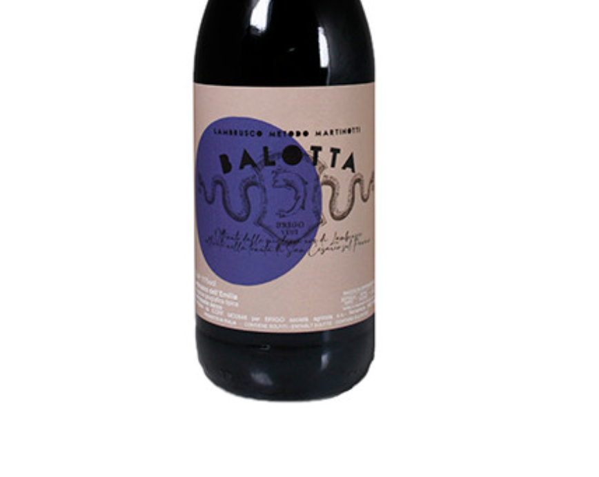 Brigo 2024 Sparkling Red Wine BALOTTA Lambrusco Grasparossa