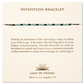 Intention Bracelets