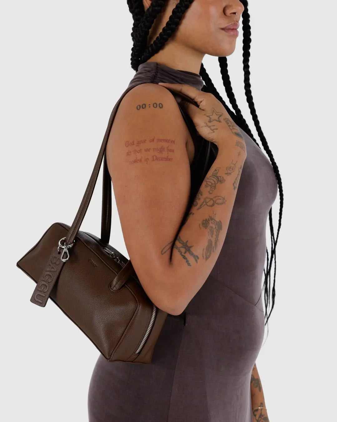 Small Leather Bowler Bag