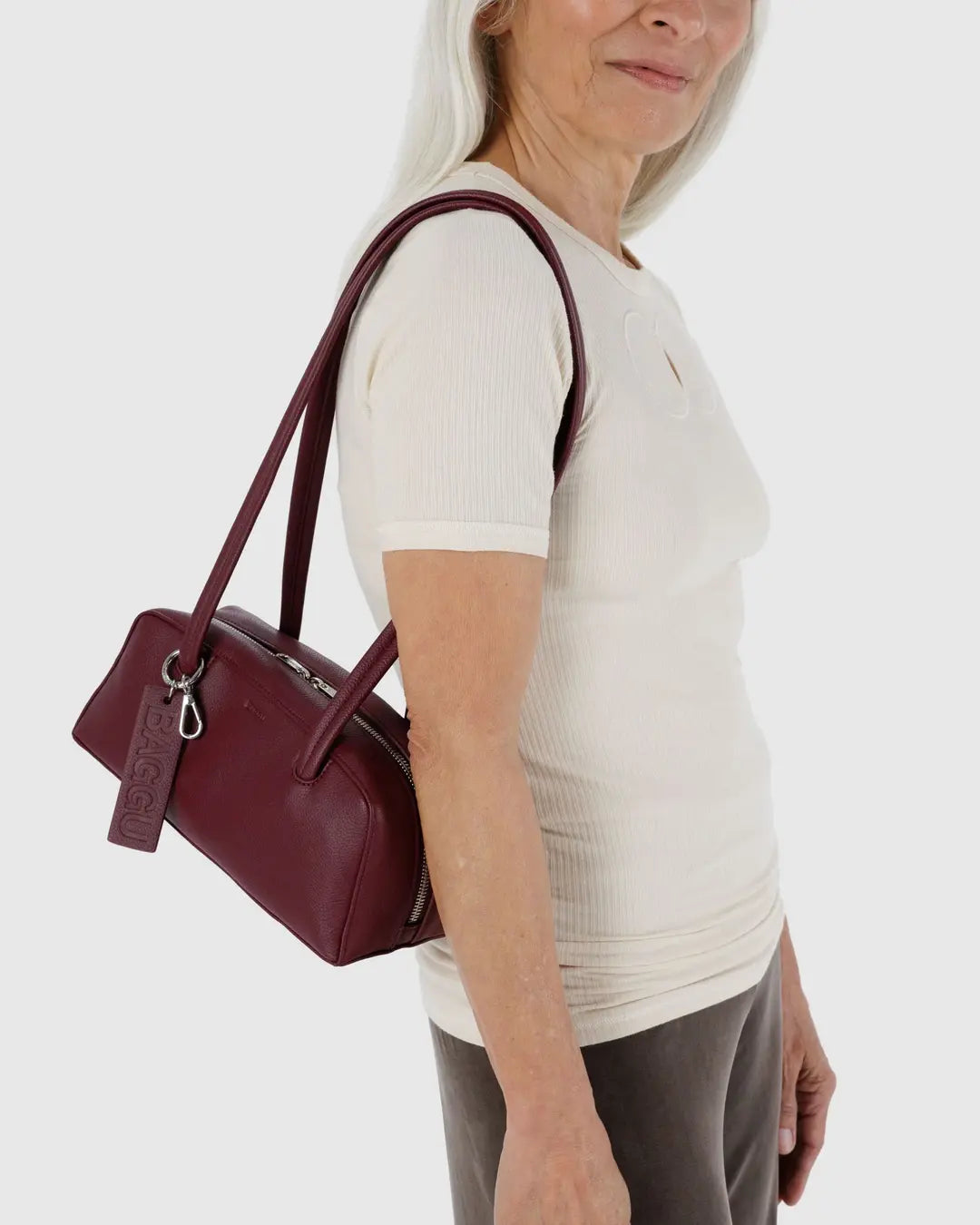 Small Leather Bowler Bag