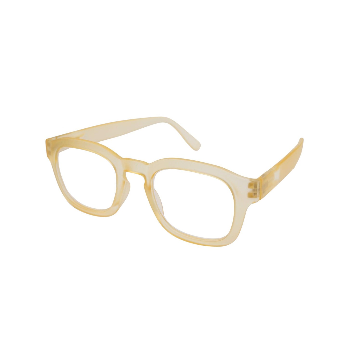 Sy Matte Clear Yellow Glasses