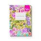 Neon Floral Mawson Tulip Premium Paperback Notebook