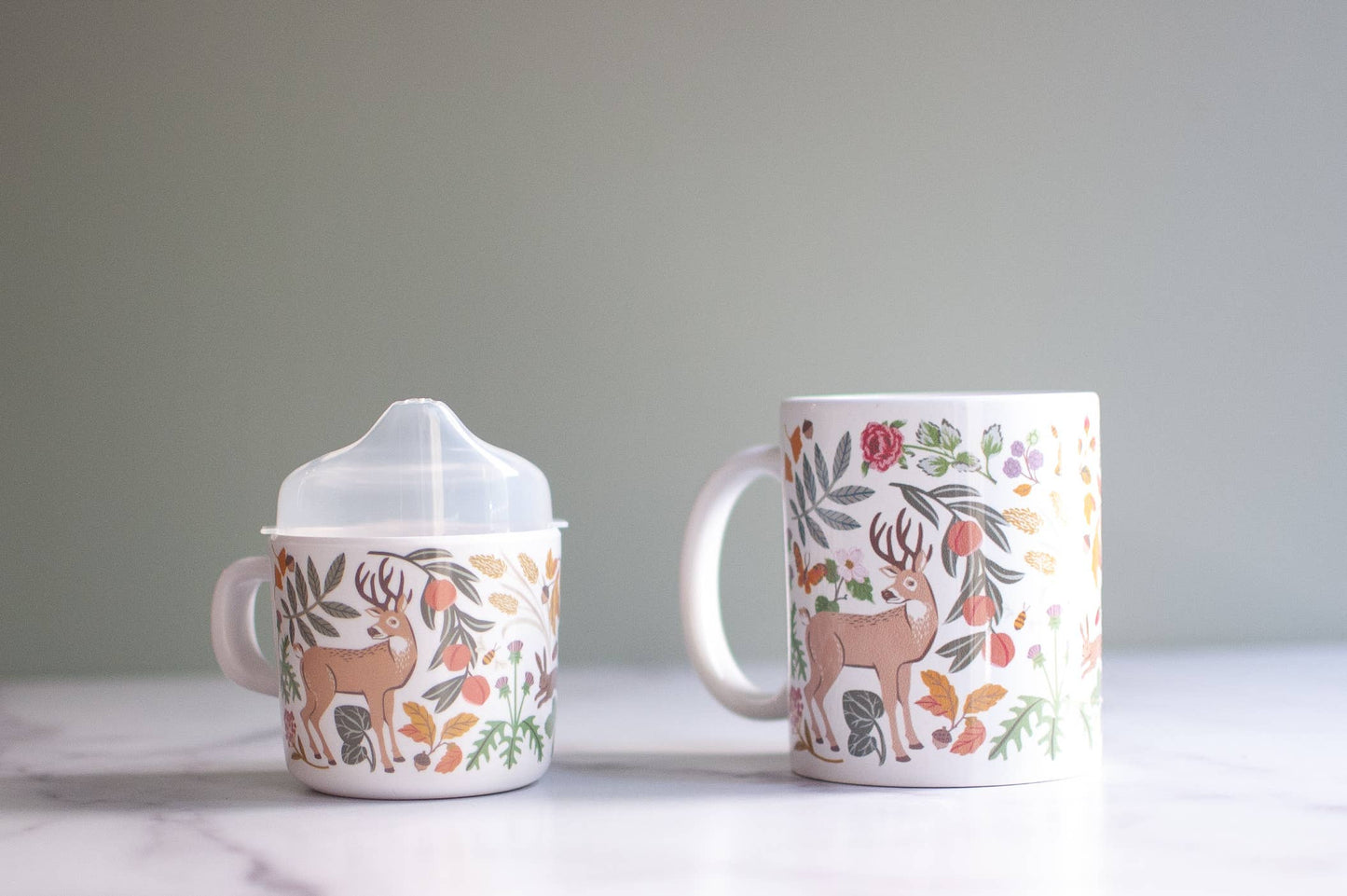 Woodland Mama and Me Cup Set