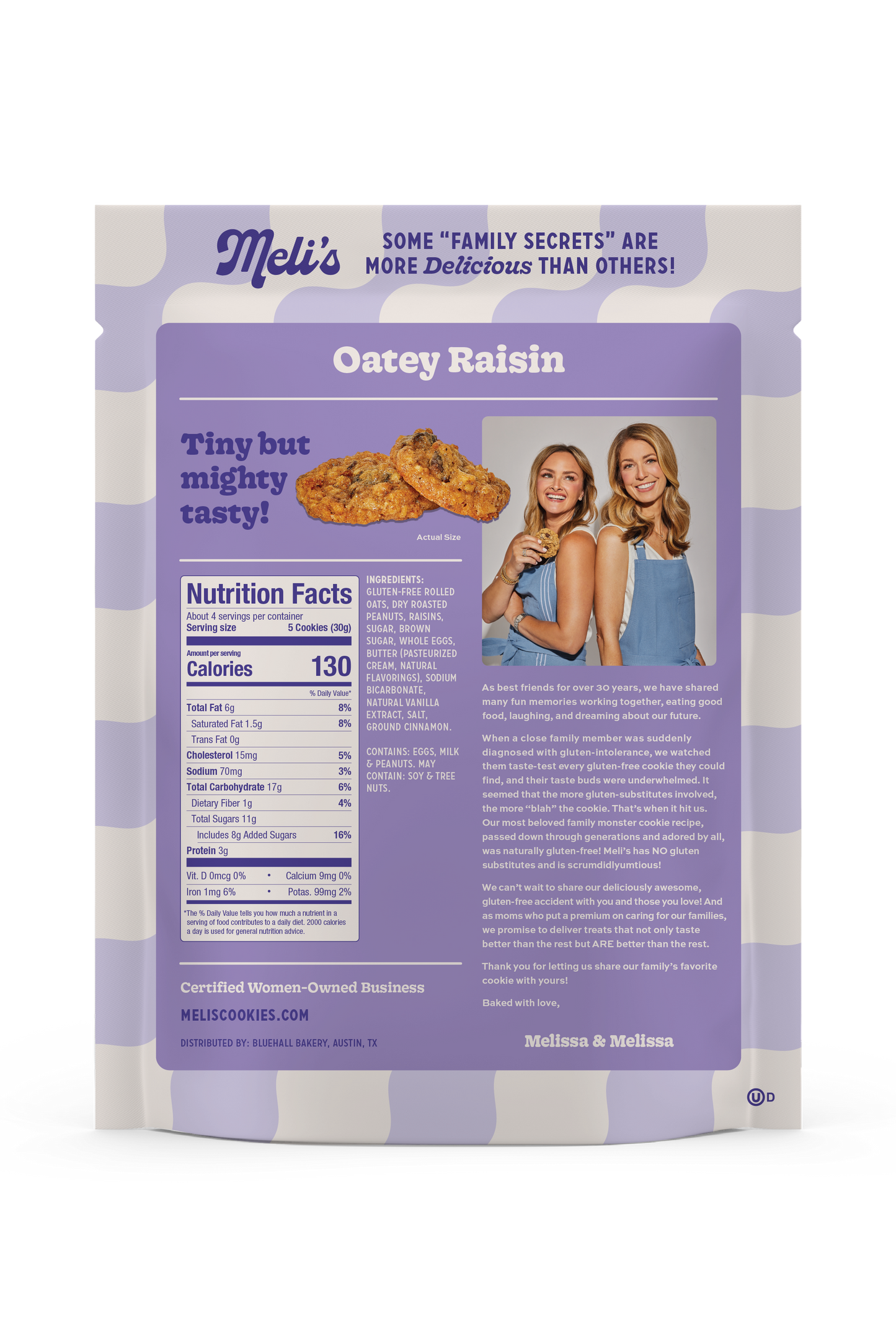 Oatey Raisin Mini Cookies