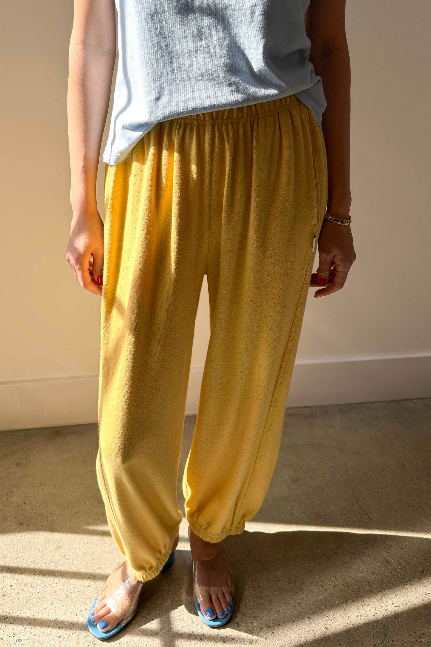 Pointelle Balloon Pants