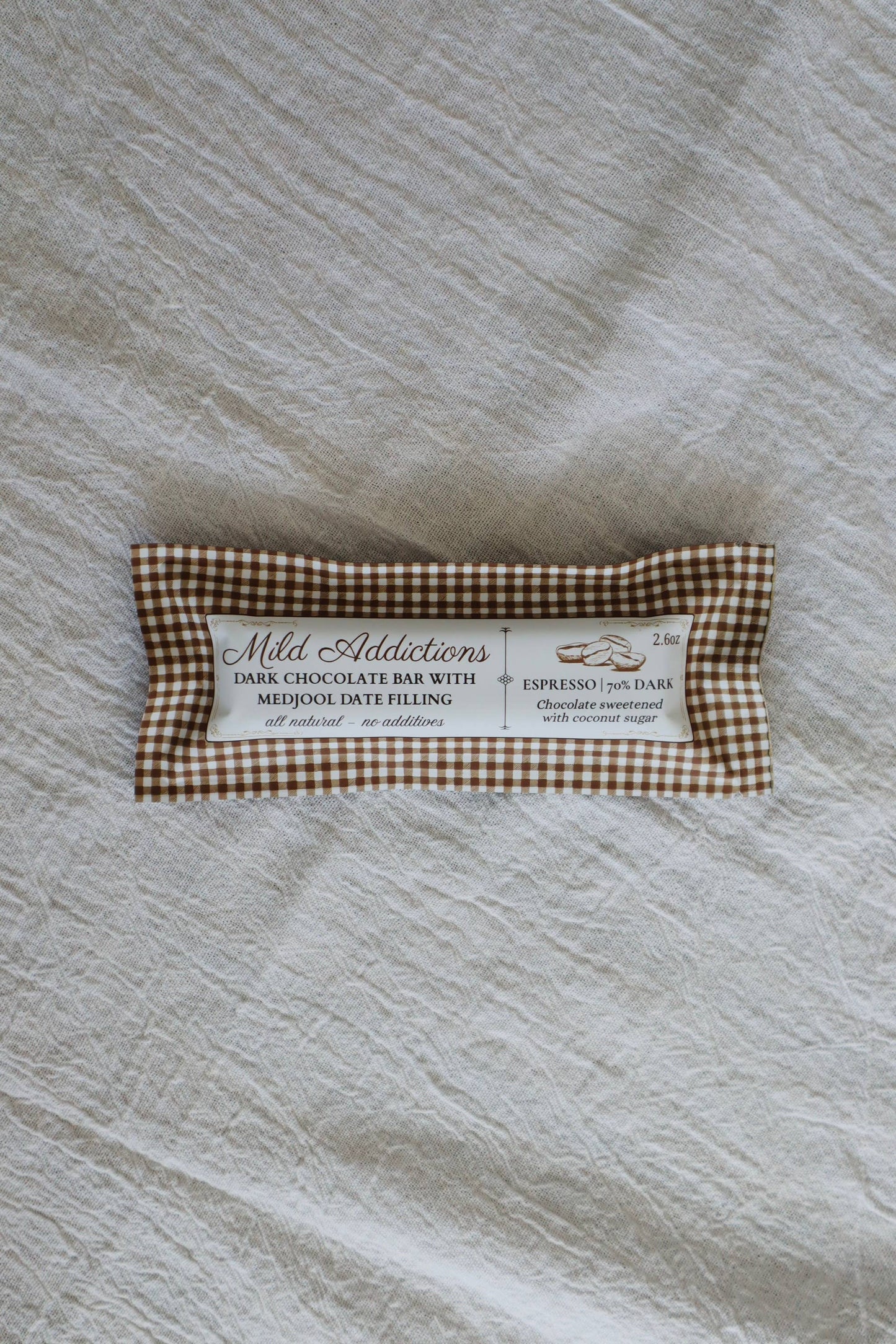 Espresso Dark Chocolate Small Mild Addictions Bar