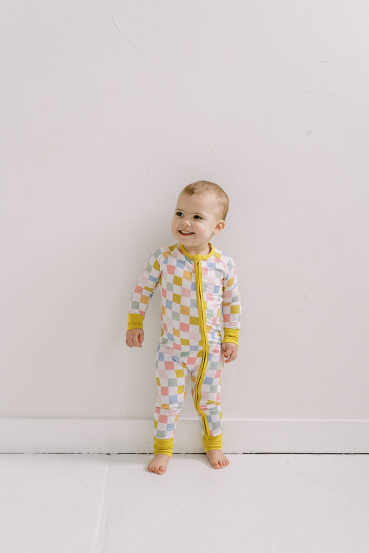 Bows Bamboo Baby Pajamas