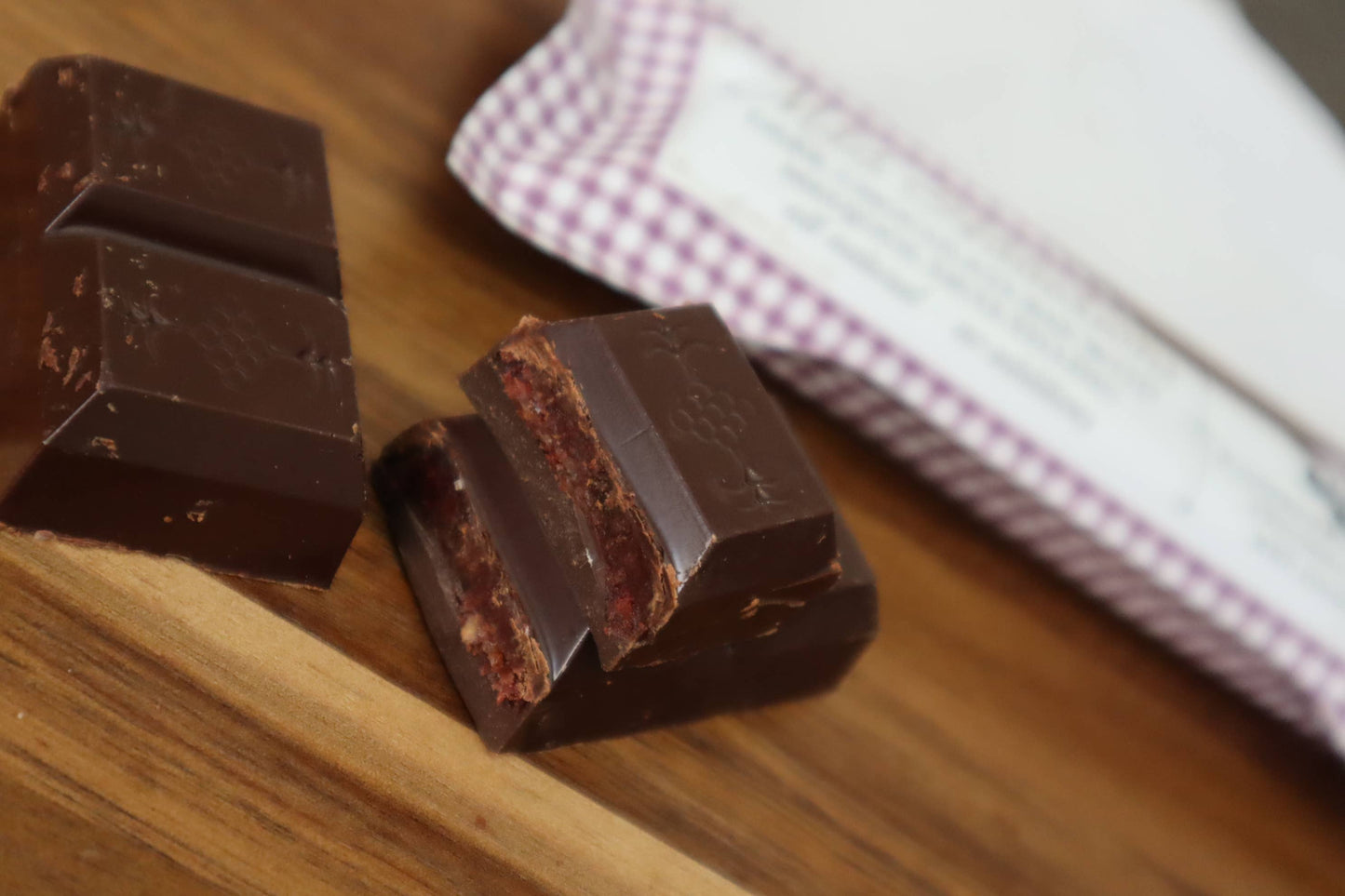 Raspberry Dark Chocolate Small Mild Addictions Bar