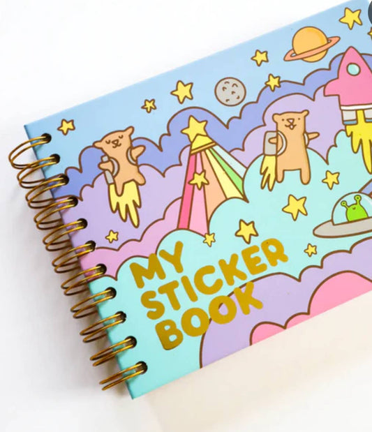 Bears in Space Hardcover Sticker Book