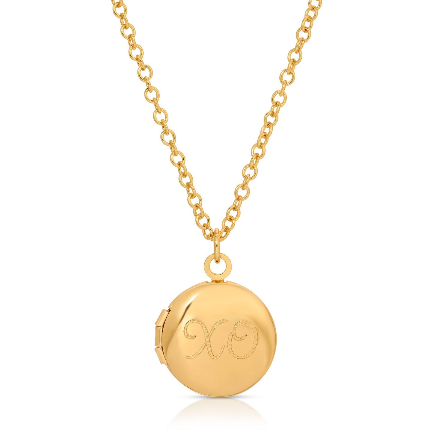 XO Mini Engraved Locket