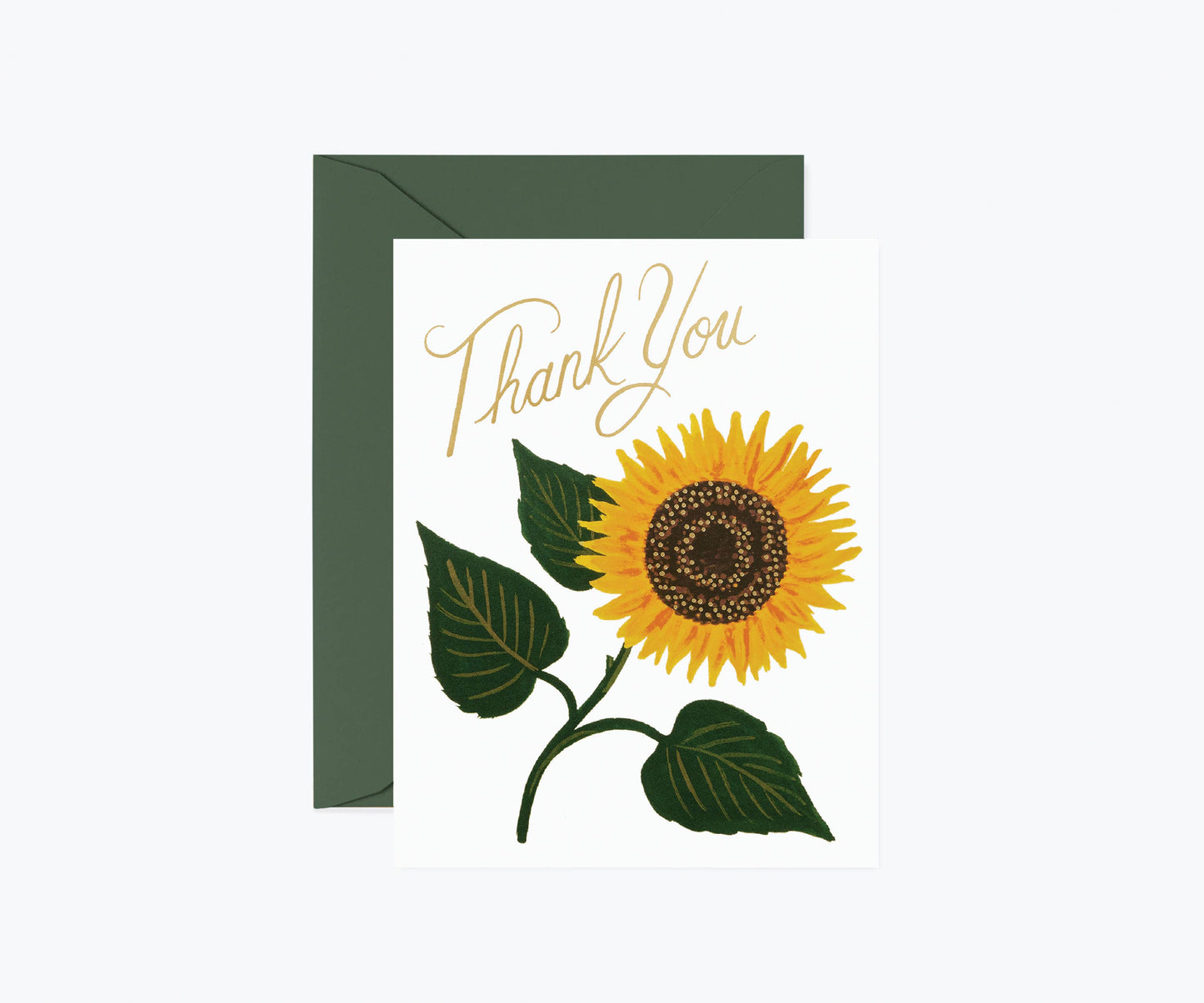 Boxed Set of Sunflower Thank You Cards